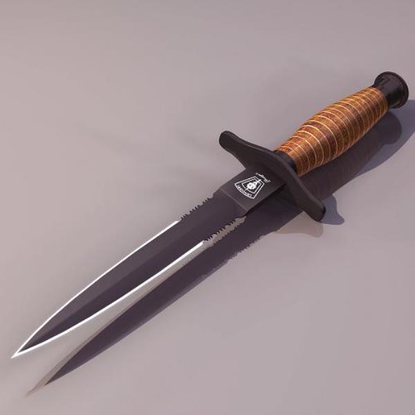 Knife 3D Model - دانلود مدل سه بعدی چاقو - آبجکت سه بعدی چاقو - دانلود مدل سه بعدی fbx - دانلود مدل سه بعدی obj -Knife 3d model free download  - Knife 3d Object - Knife OBJ 3d models -  Knife FBX 3d Models - خنجر - dagger
